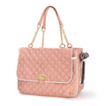 Leather Pet Carrier Tote Bag
